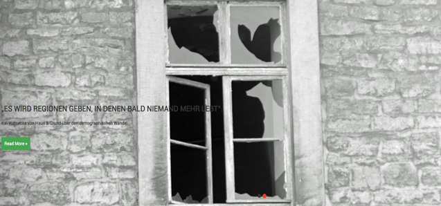 Demographischer Wandel: Die Folge für Städte und Regionen