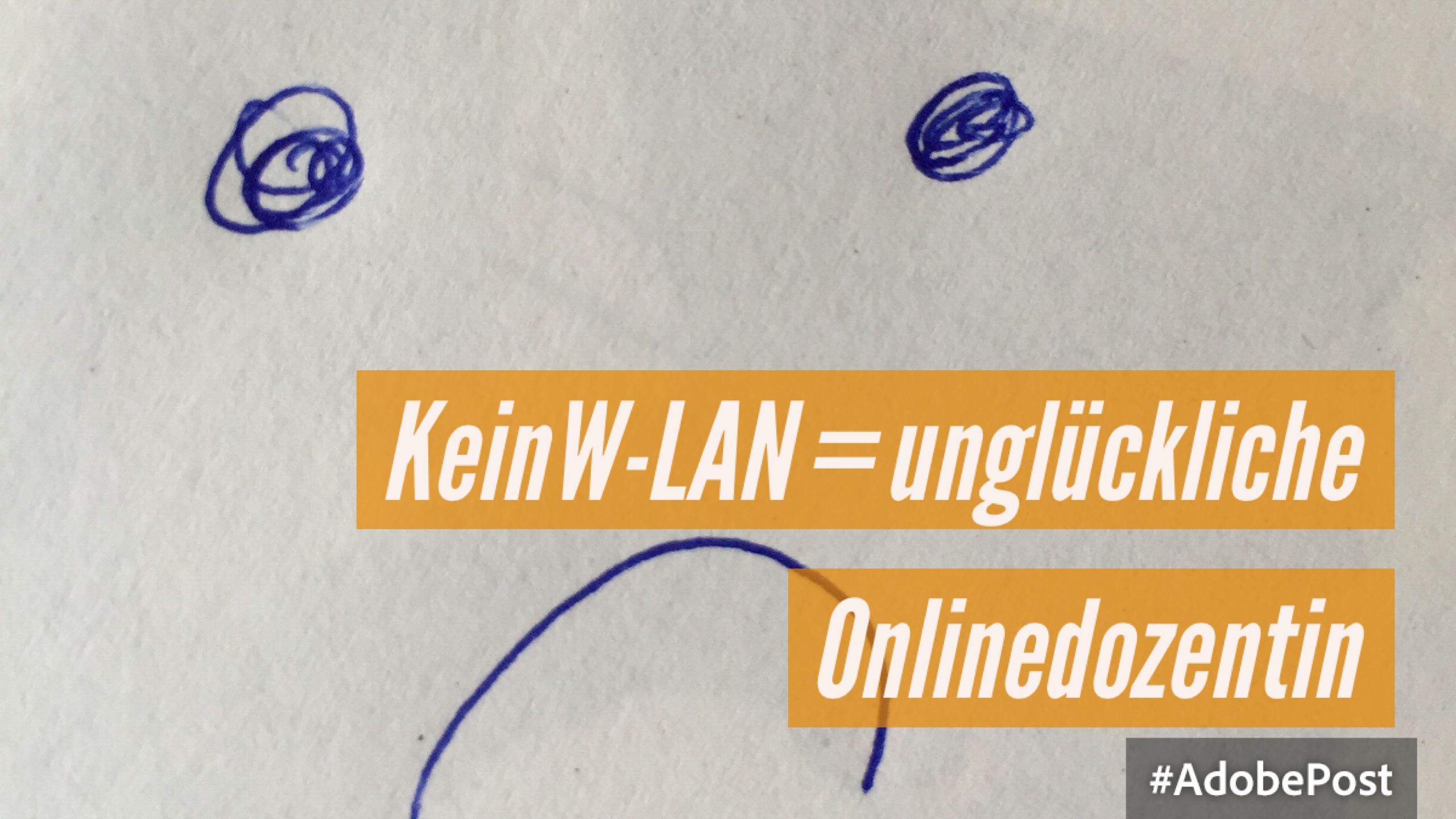 Kein W-LAN = kein Onlinejournalismus